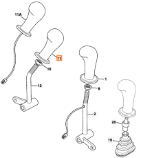 HANDLE PLAIN 246/01109-C HANDLE PLAIN 246/01109-C