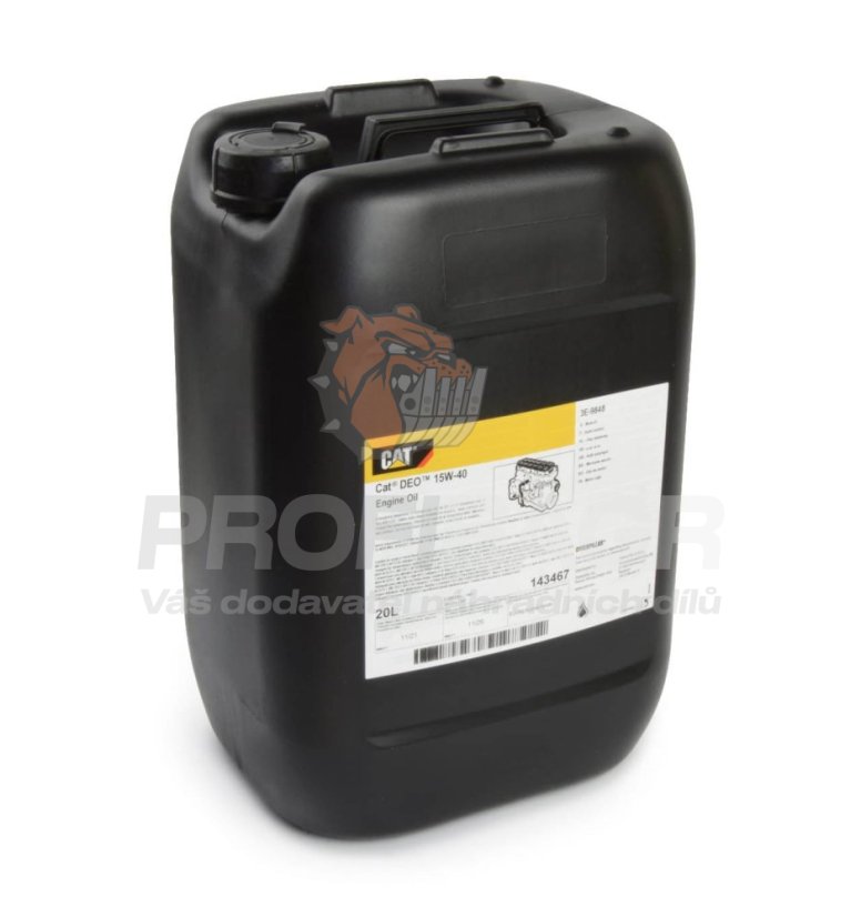 Motorový olej Caterpillar 3E-9848, 3E9848 CAT DEO 15W40, 20L - Originál