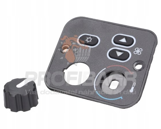 OVLÁDÁNÍ KLIMATIZACE/TOPENÍ JCB 400/F5351, 333/D3563, 716/F5401 - NÁHRADA