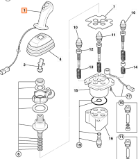JOYSTICK RUKOJEŤ 25/223367 JOYSTICK RUKOJEŤ 25/223367