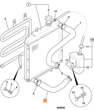 SPODNÍ HADICE 231/83305-C