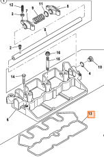 TĚSNĚNÍ VÍKA VENTILU 02/630581-B TĚSNĚNÍ VÍKA VENTILU 02/630581-B